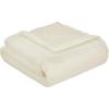 imagemDesign Big Soft Plush Faux Fur Blanket  Super Warm Fuzzy Luxury Polyester Throw Blankets for House  Bedroom Living Room Couch Office Ottoman or Dorm Room  White