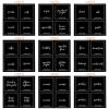 imagemDesign Kitchen Storage Preprinted Cursive Adhesive Labels for Jars Canisters Organize Containers Bins for Inside Cabinet Pantry Fridge or Counter  Home Sort Collection 100 Ct BlackWhite