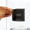 imagemDesign Kitchen Storage Preprinted Cursive Adhesive Labels for Jars Canisters Organize Containers Bins for Inside Cabinet Pantry Fridge or Counter  Home Sort Collection 100 Ct BlackWhite