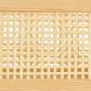 imagemDesign Small Decorative Wooden Crate Storage Box Rustic Pine Wood Organizer Bin Basket wBuiltIn Handles for Kitchen Pantry Cupboard Cabinet or Counter  Home Sort Collection  Natural Pine