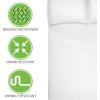 imagemDesign Cal King Size Superfine Brushed Microfiber 4Piece Sheet Set  Extra Soft Bed Sheets and Pillowcases  Easy Fit Deep Pockets  Wrinkle Resistant Comfortable ampamp Breathable  Optic White