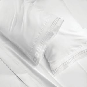 imagemDesign Full Size Superfine Brushed Microfiber Sheet Set  4 Pieces  Extra Soft Bed Sheets and Pillowcases  Easy Fit Deep Pockets  Wrinkle Resistant Comfortable ampamp Breathable  Optic White