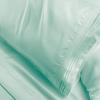 imagemDesign Twin Size Superfine Brushed Microfiber Sheet Set  3 Pieces  Extra Soft Bed Sheets and Pillowcase  Easy Fit Deep Pockets  Wrinkle Resistant Comfortable ampamp Breathable  Mint Green
