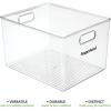 imagemDesign Home Organization Labels  Preprinted Label Stickers for Office Storage and Cleaning  Household Organizing for Jars Canisters Containers Bins and Boxes  32 Count  Black