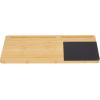imagemDesign Portable Bamboo Wood Lapdesk Table Tray for Laptop with Slots for Phone and Tablet  Left and RightHanded Design for Work Writing Artists Dorm Homework and Crafting  NaturalTan