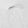 imageNate Home by Nate Berkus 100 Cotton Terry 4Piece Bath Towel Set  608 GSM Ultra Soft Thick and Absorbent Towels for Bathroom from mDesign  Set of 4 Snow White