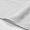 imageNate Home by Nate Berkus 100 Cotton Textured Rice Weave 4Piece Washcloth Set  Soft and Absorbent Solid Bathroom Towels from mDesign  Set of 4 Snow White