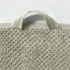 imageNate Home by Nate Berkus 100 Cotton Textured Rice Weave 6Piece Towel Set  2 Bath Towels Hand Towels and Washcloths Soft and Absorbent for Bathroom from mDesign  Set of 6 Lichen Sage Green