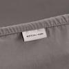 imageNate Home by Nate Berkus 200TC 100 Cotton Percale 3Piece Sheet Set  Crisp Cool Breathable Bedding from mDesign  Twin Size  1 Flat Sheet1 Fitted Sheet1 Pillowcase Charcoal Dark Gray