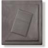 imageNate Home by Nate Berkus 200TC 100 Cotton Percale 3Piece Sheet Set  Crisp Cool Breathable Bedding from mDesign  Twin Size  1 Flat Sheet1 Fitted Sheet1 Pillowcase Charcoal Dark Gray