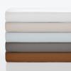 imageNate Home by Nate Berkus 200TC 100 Cotton Percale 4Piece Sheet Set  Crisp Cool Breathable Bedding from mDesign  Queen Size  1 Flat Sheet1 Fitted Sheet2 Pillowcases Heron Light Blue