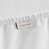 imageNate Home by Nate Berkus 200TC 100 Cotton Percale 4Piece Sheet Set  Crisp Cool and Breathable Bedding from mDesign  Queen Size  1 Flat Sheet1 Fitted Sheet2 Pillowcases Snow White