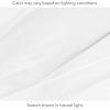 imageNate Home by Nate Berkus 200TC 100 Cotton Percale 4Piece Sheet Set  Crisp Cool and Breathable Bedding from mDesign  Queen Size  1 Flat Sheet1 Fitted Sheet2 Pillowcases Snow White