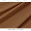 imageNate Home by Nate Berkus 200TC 2Piece Cotton Percale Duvet Cover  Crisp Cool Breathable Bedding Set from mDesign  Twin Size  1 Duvet Cover1 Pillow Sham Bronze Brown