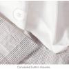 imageNate Home by Nate Berkus 250TC Glen Plaid Duvet Cover Set  AllSeason Cotton  Twin Size  from mDesign  2 Piece  Includes 1 Duvet Cover 1 Pillow Sham Pearl Multi CreamBeige