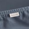imageNate Home by Nate Berkus 300TC Cotton Bedding 4Piece Deep Pocket Sheet Set  Soft Smooth Sateen Weave from mDesign  Queen Size  1 Flat Sheet1 Fitted Sheet2 Pillowcases Whale Navy Blue