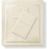 imageNate Home by Nate Berkus 300TC Cotton Bedding 4Piece Deep Pocket Sheet Set  Soft Smooth Sateen Weave from mDesign  Queen Size  Flat SheetFitted Sheet2 Pillowcases Antique White Beige