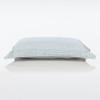 imageNate Home by Nate Berkus Block Print Decorative Pillow  Cotton Throw Pillow Modern Decor for Couch or Bedroom from mDesign  Oblong Size  14quot x24quot LimestoneParchment Light BlueCream