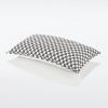 imageNate Home by Nate Berkus Drawn Squares Decorative Pillow  Modern Cotton Throw Pillow Modern Decor for Couch or Bedroom from mDesign  Oblong Size  14quot x24quot CharcoalParchment