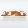 imageNate Home by Nate Berkus Printed Shapes Decorative Pillow  Cotton Throw Pillow Modern Decor for Couch or Bedroom from mDesign  Oblong Size  14quot x24quot BronzeAntique White BrownWhite