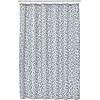 imagemDesign Decorative Cheetah Print  Easy Care Fabric Shower Curtain with Reinforced Buttonholes for Bathroom Showers Stalls and Bathtubs Machine Washable  72quot x 72quot  Gray