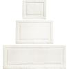 imagemDesign Microfiber Bath Mat Set  3 Piece Bathroom Rugs  NonSlip Floor Mats for After Bath Shower  Water Absorbent Machine Washable Bathroom Carpet Rugs  Hydra Collection  Set of 3 Ivory