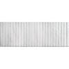 imagemDesign Soft Microfiber Polyester NonSlip ExtraLong Spa MatRunner Plush Water Absorbent Accent Rug for Bathroom Vanity BathtubShower Machine Washable  60quot x 21quot  White