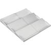 imagemDesign Plastic AdjustableExpandable Vitamin Rack Drawer Organizer Tray Insert for Bathroom Vanity Drawers  3 Slanted Storage Shelves  Supplements Medication  Light Gray