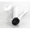 imagemDesign Replacement Toilet Bowl Brush Head Easy ScrewOn Design for Bathroom Storage  Sturdy Stiff Bristles Make Deep Cleaning Simple  2 Pack  Black