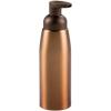imagemDesign Compact Modern Metal Foaming Soap Dispenser Pump Bottle for Kitchen Sink Counter Bathroom Vanity UtilityLaundry Room Garage  Save on Soap  Rust Free Aluminum  2 Pack  BronzeWarm Brown