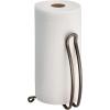 imagemDesign Paper Towel Holder Stand and Dispenser Freestanding Vertical Design Fits Standard and JumboSized Rolls  for Kitchen Countertop Pantry Laundry Room Garage Storage  Pack of 2 Bronze
