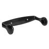 imagemDesign Plastic Wall Mount Paper Towel Holder ampamp Dispenser Mounts to Walls or Under Cabinets  for Kitchen Pantry Utility Room Laundry and Garage Storage  Holds Jumbo Rolls  2 Pack  Black