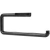 imagemDesign Wall Mount Paper Towel Holder for Inside Kitchen Cabinets and Home  Black