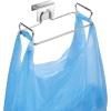 imageOverTheCabinet Plastic Bag Storage and Grocery Bag Holder Kitchen Storage  Chrome