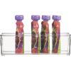 imagemDesign Plastic Stackable Small Organizing Bin Kitchen Pantry Cabinet Refrigerator Freezer Food Organization Storage Bins with Handles Drawer Container Organizer Ligne Collection 6 Pack  Clear