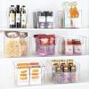 imagemDesign Set of 4 Fridge Storage Organiser  Kitchen Storage Box for Food and Vegetables  BPAFree Plastic Freezer Compartment Drawer  Clear