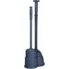 imagemDesign Plunger and Brush Set for Toilet Bowl  Hidden Modern Toilet Brush and Plunger Set with Caddy  Brush Cleaner and Plunger Combo with Holder for Bathroom  Hyde Collection  Navy Blue