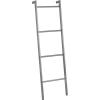 imagemDesign Metal Leaning Blanket and Towel Ladder  Blanket Ladder for Bedroom and Towel Ladder for Bathroom  ThrowQuilt Display Holder Rack  Nursery Wall Ladder  Blanket Ladder Decor  Graphite Gray
