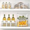 imagemDesign Slim Metal Wire Food Bin Basket Organizer for Storage in Kitchen Pantry Cabinet and Countertop Bin for Fruits Vegetables and Snack Organization Carson Collection 6 Pack Matte White