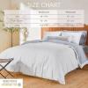 imageNate Home by Nate Berkus 200TC 2Piece Cotton Percale Duvet Cover  Crisp Cool Breathable Bedding Set from mDesign  Twin Size  1 Duvet Cover1 Pillow Sham Heron Light Blue