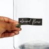 imagemDesign Kitchen Storage Labels Preprinted Sticker Decals  Organize Containers Jars Bins or Canisters Inside Cabinet Pantry Fridge or on Counter  Home Sort Collection 120 Labels BlackWhite