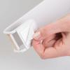 imagemDesign AFFIXX PeelandStick Strong SelfAdhesive Real Wood Towel Holder Bar  WhiteLight Wood Finish