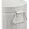 imagemDesign Large Steel Free Standing Toilet Paper Organizer 6Roll Tissue Storage Holder Container Bin for Bathroom Floor Fits Under Sink Vanity Shelf In Cabinet or Corner Oscar Collection  BlackStone