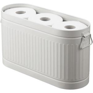 imagemDesign Large Steel Free Standing Toilet Paper Organizer 6Roll Tissue Storage Holder Container Bin for Bathroom Floor Fits Under Sink Vanity Shelf In Cabinet or Corner Oscar Collection  BlackStone