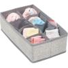 imagemDesign Nursery Storage Box  Set of 38 Pocket Fabric Storage Box  Ideal Baby Organiser and Wardrobe Storage for Nappies and More  Grey