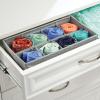 imagemDesign Nursery Storage Box  Set of 38 Pocket Fabric Storage Box  Ideal Baby Organiser and Wardrobe Storage for Nappies and More  Grey