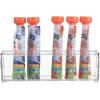 imagemDesign Plastic Deep Bin Organizer Caddy Container w Handles for Nursery Kitchen Pantry Bathroom Cabinet Storage Organization  Holds Snacks Bottles Baby Food Jar Diaper  14quot Long Clear10 x 4 x 3 Pack of 1