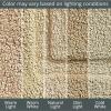 imagemDesign Soft 100 Cotton Luxury HotelStyle Rectangular Spa Mat Rug Plush Water Absorbent Decorative Border for Bathroom Vanity BathtubShower Machine Washable Long Runner  60quot x 21quot  NaturalTanLinen