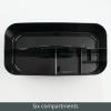 imagemDesign Bathroom Shower Caddy Tote for Shampoo Soap Razors  Medium BlackBlack