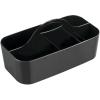 imagemDesign Bathroom Shower Caddy Tote for Shampoo Soap Razors  Medium BlackBlack